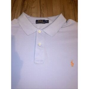 POLO RALPH LAUREN Size 3XB Mens Polo Sport Shirt Soft Cotton Golf 3XL Big Blue